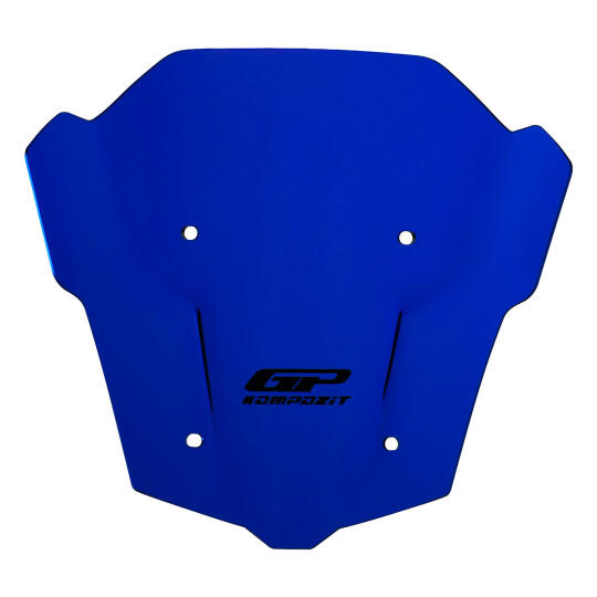 GP Kompozit Honda CB650R E-CLUTCH 2025-2026 Uyumlu Ön Cam Mavi - 4