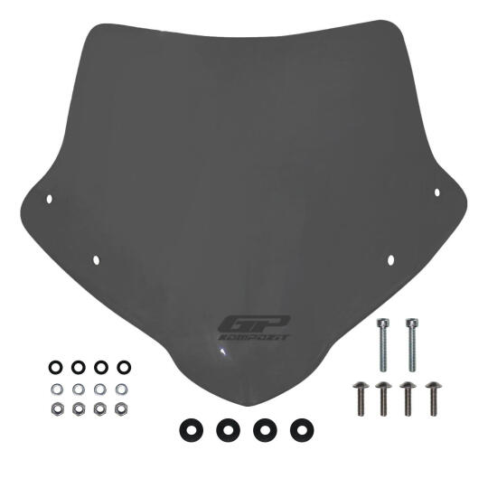 GP Kompozit Honda CB750 Hornet 2023-2024 Uyumlu Ön Cam Füme - 6