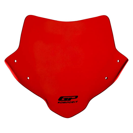 GP Kompozit Honda CB750 Hornet 2023-2024 Uyumlu Ön Cam Kırmızı (1)