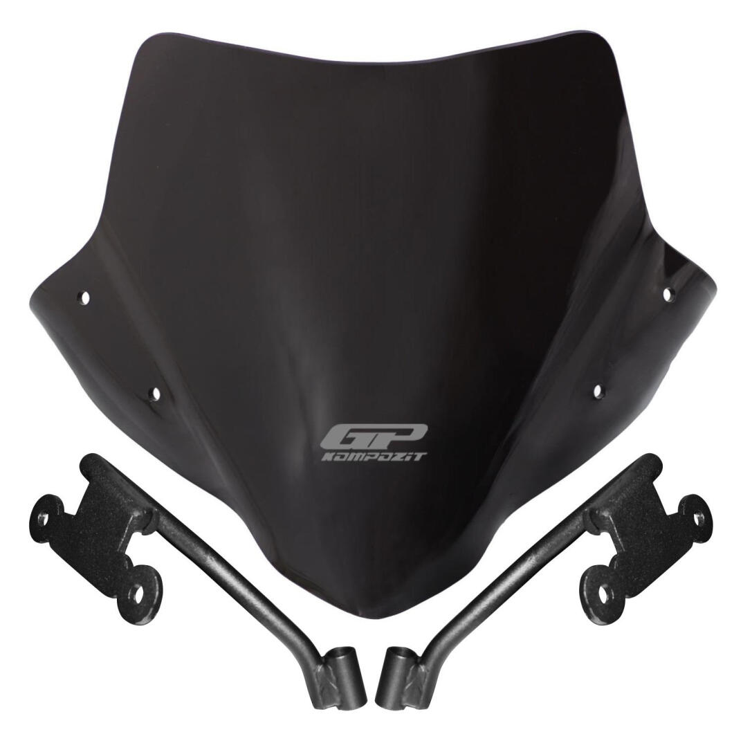GP Kompozit Honda CB750 Hornet 2023-2024 Uyumlu Ön Cam Siyah - 1