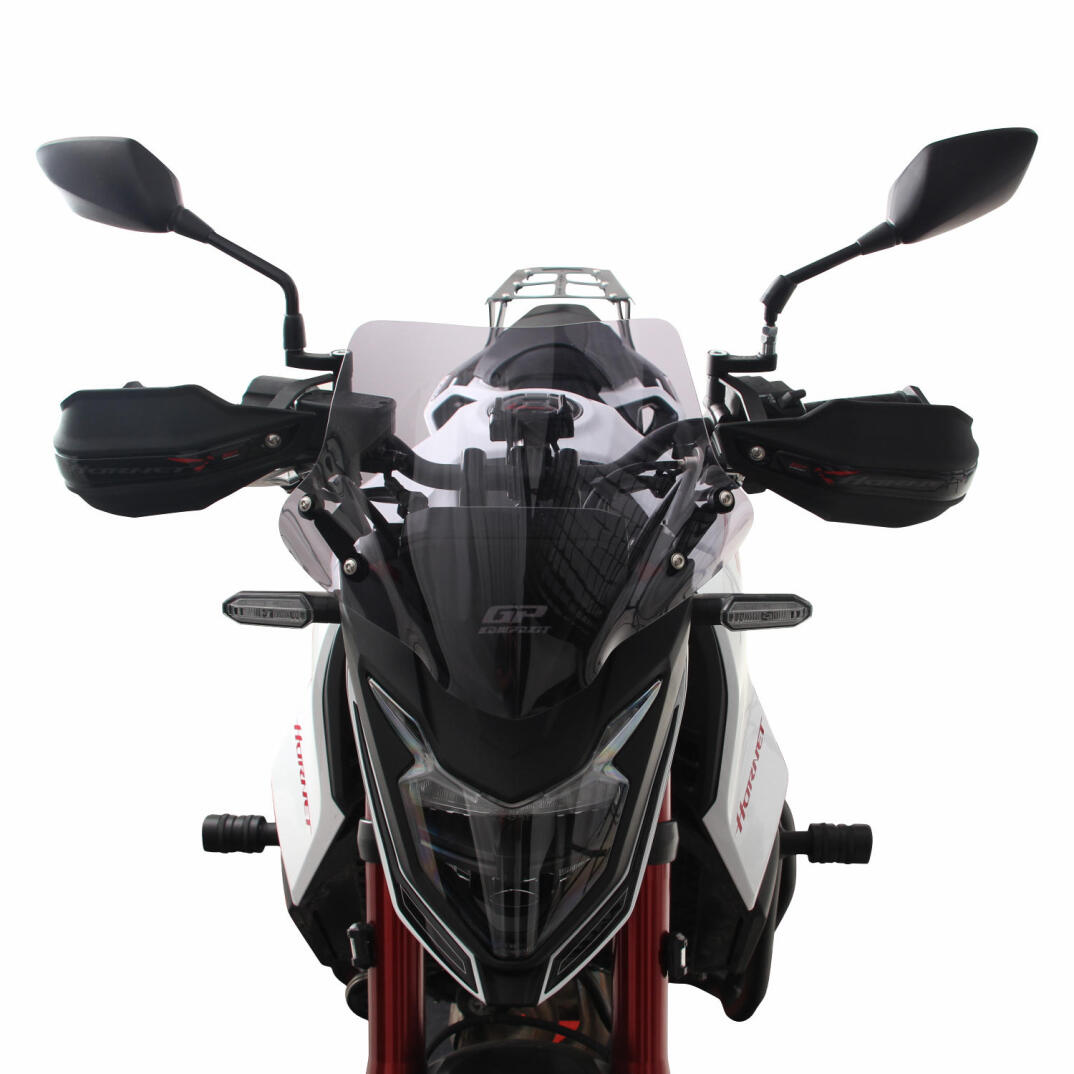 GP Kompozit Honda CB750 Hornet 2023-2024 Uyumlu Ön Cam Siyah - 2