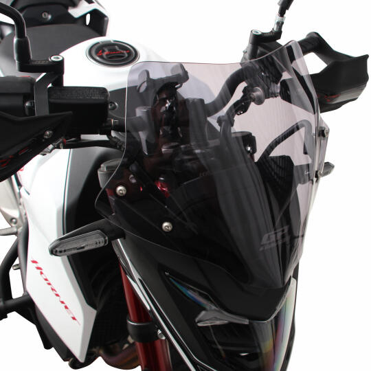 GP Kompozit Honda CB750 Hornet 2023-2024 Uyumlu Ön Cam Siyah - 3