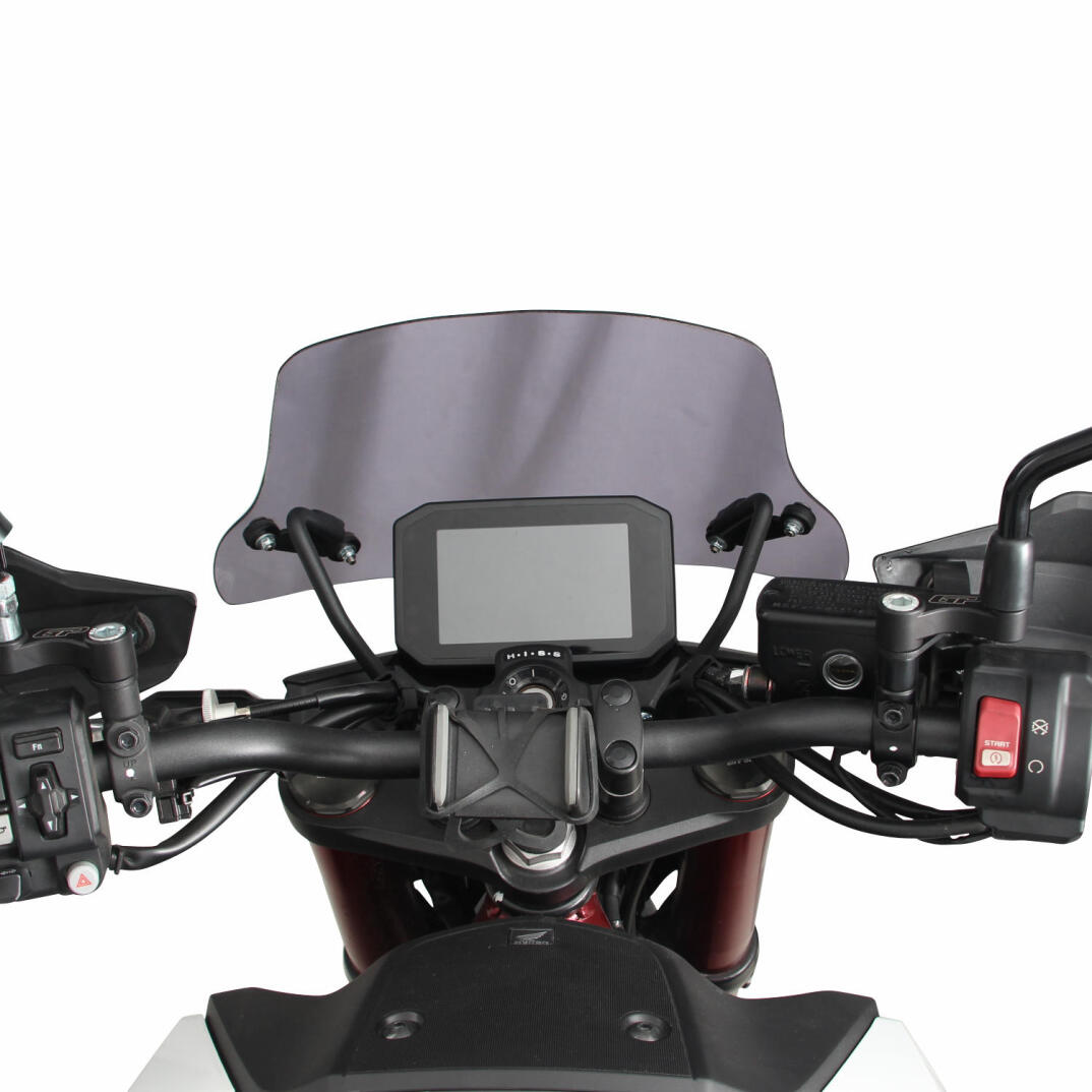 GP Kompozit Honda CB750 Hornet 2023-2024 Uyumlu Ön Cam Siyah - 4