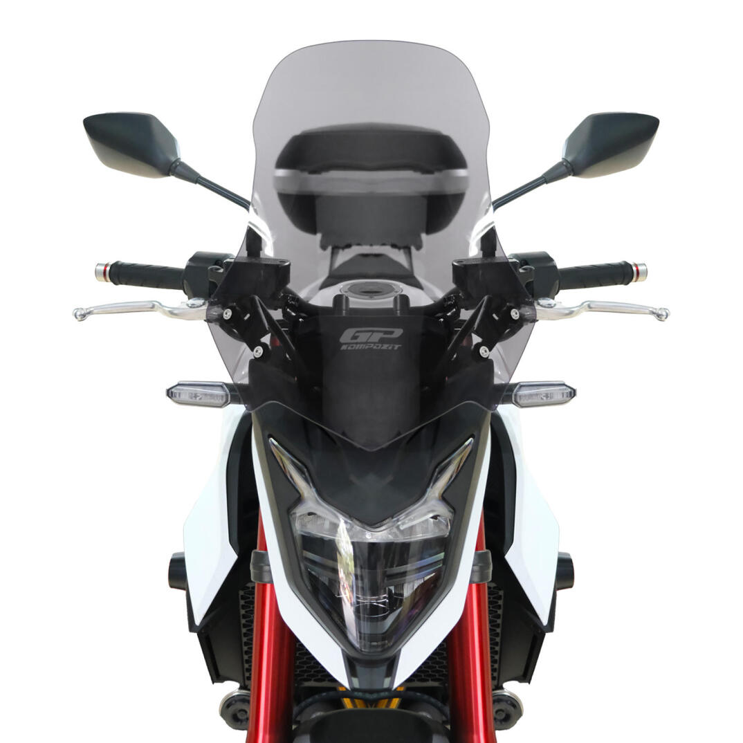 GP Kompozit Honda CB750 Hornet 2023-2024 Uyumlu Ön Tur Camı Füme - 2