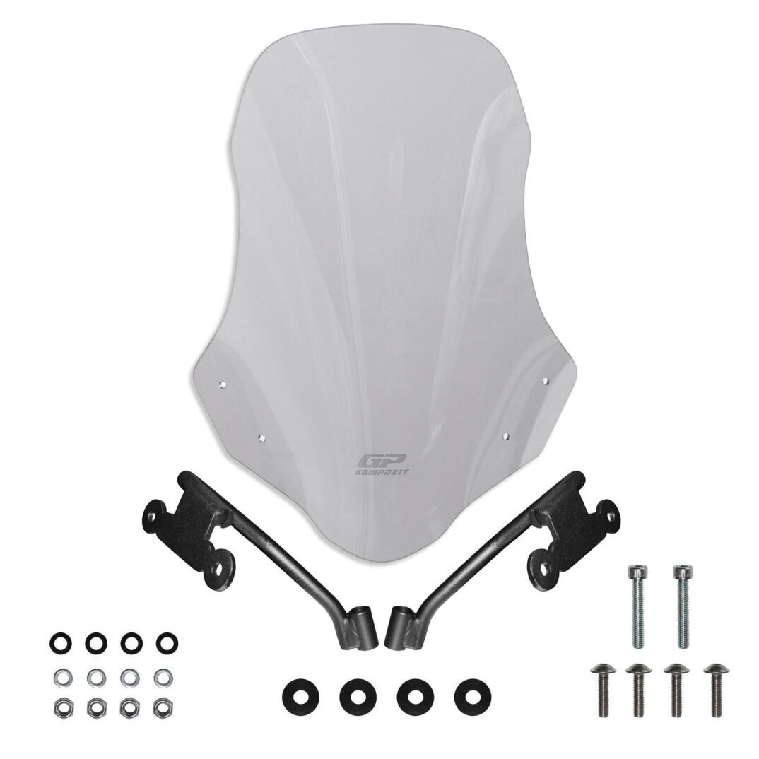 GP Kompozit Honda CB750 Hornet 2023-2024 Uyumlu Ön Tur Camı Füme - 6