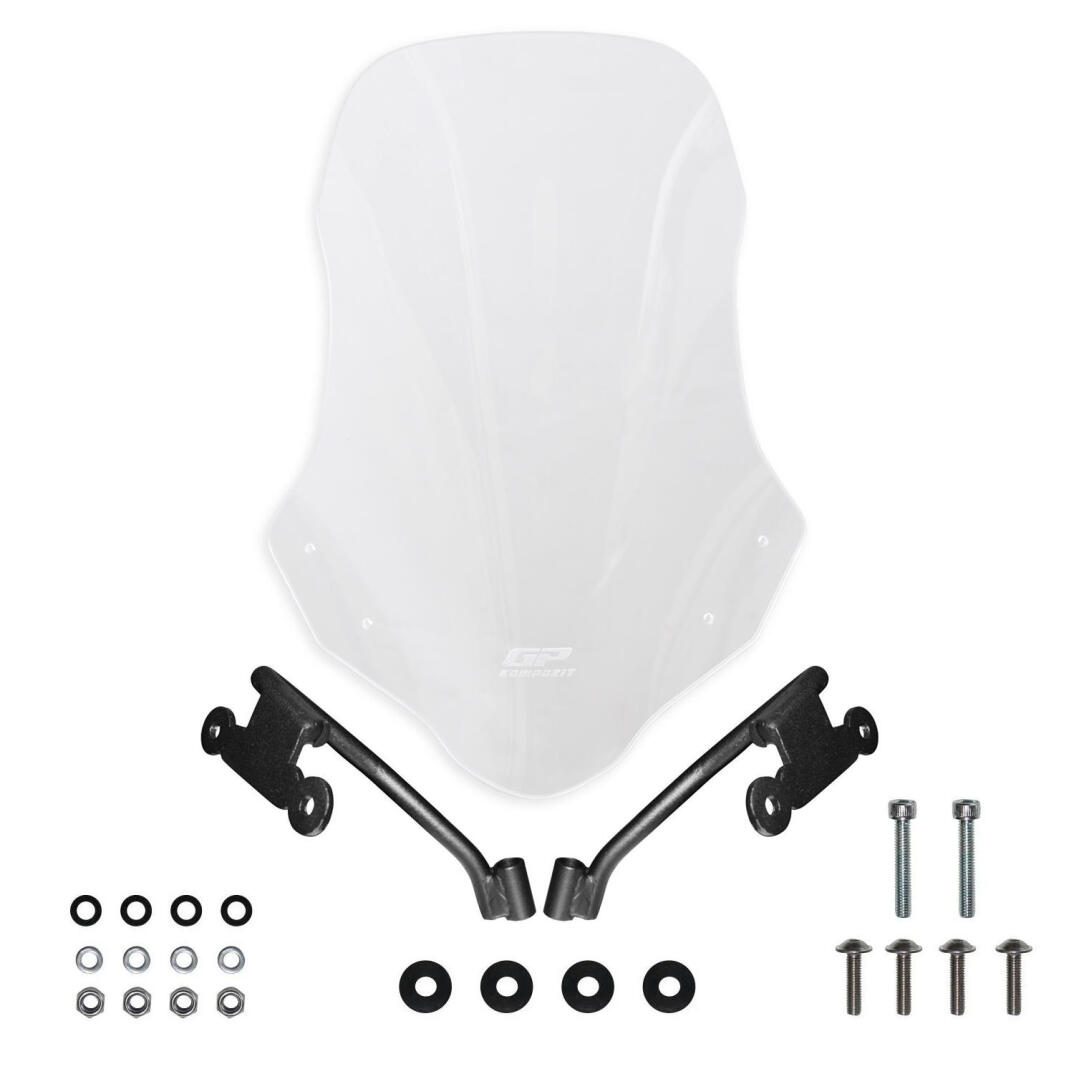 GP Kompozit Honda CB750 Hornet 2023-2024 Uyumlu Ön Tur Camı Şeffaf - 6
