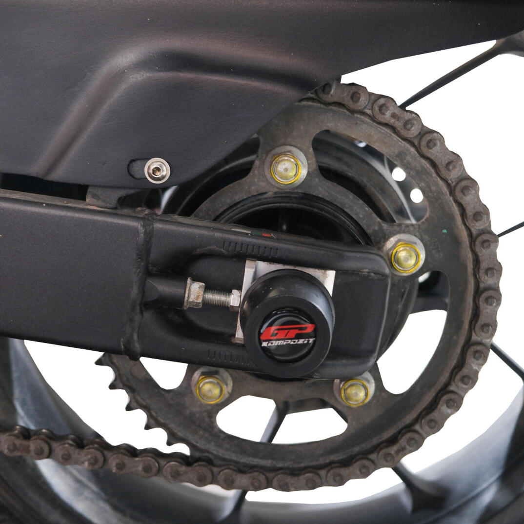 GP Kompozit Honda CB750 Hornet 2023-2026 Uyumlu Aks Koruma Takoz Seti Siyah - 2