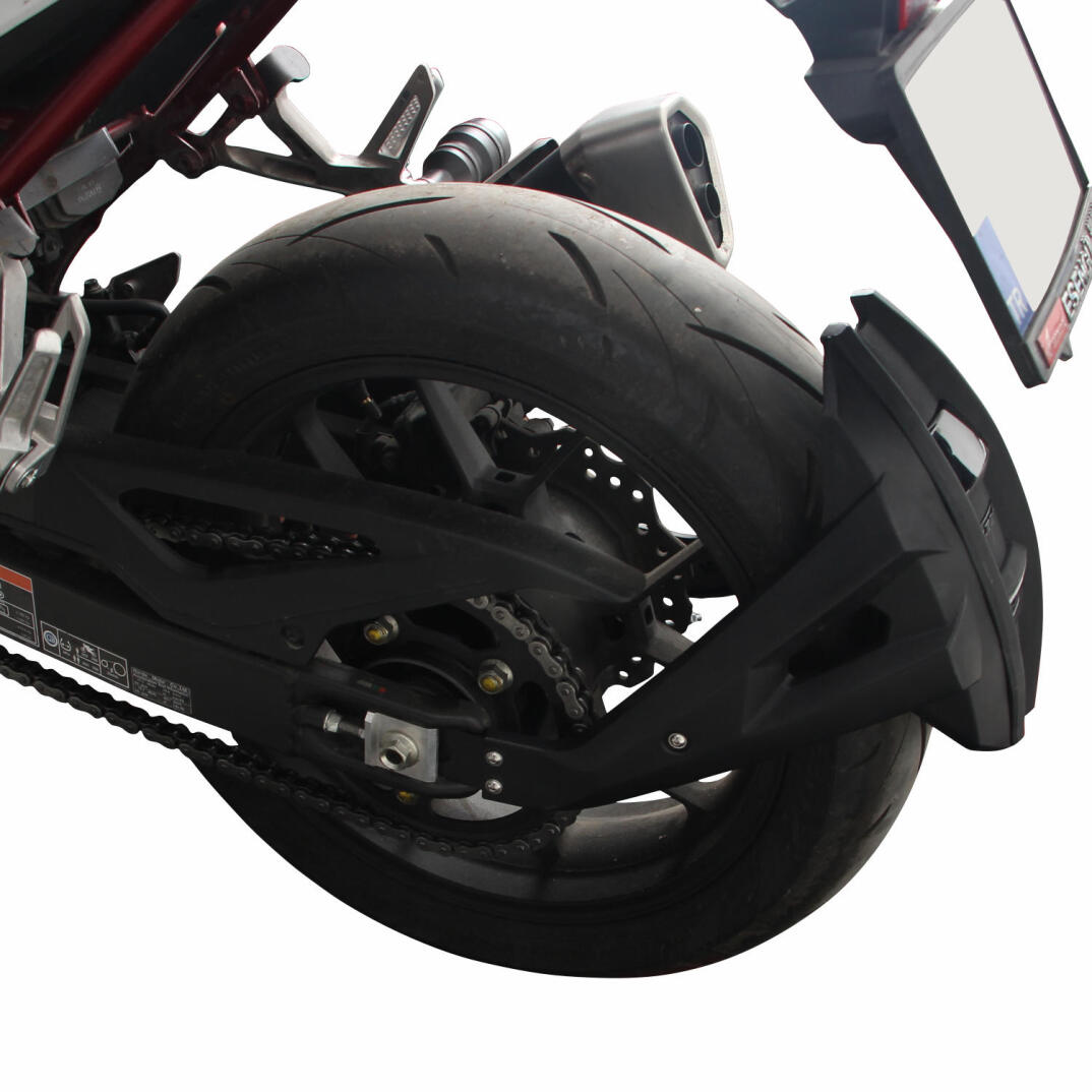 GP Kompozit Honda CB750 Hornet 2023-2026 Uyumlu Arka Çamur Sıyırıcı Siyah - 4