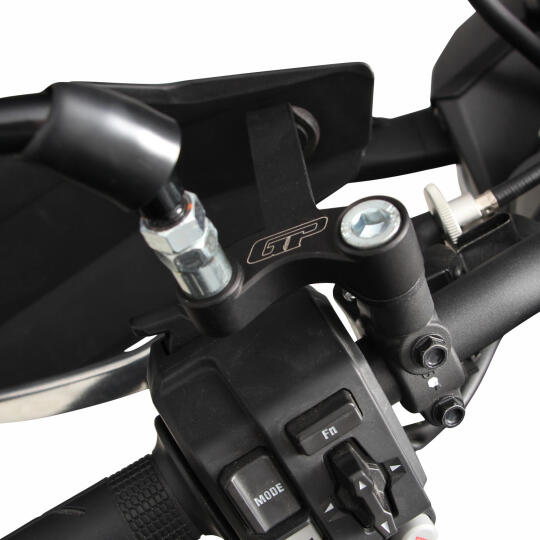 GP Kompozit Honda CB750 Hornet 2023-2026 Uyumlu Ayna Genişletme Siyah (1)