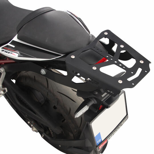 GP Kompozit Honda CB750 Hornet 2023-2026 Uyumlu Çanta Demiri Siyah - 4