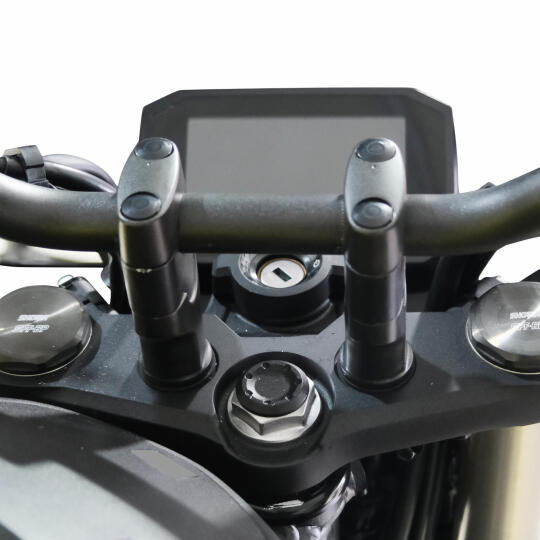 GP Kompozit Honda CB750 Hornet 2023-2026 Uyumlu Gidon Yükseltme Siyah - 3