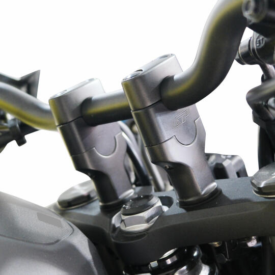 GP Kompozit Honda CB750 Hornet 2023-2026 Uyumlu Gidon Yükseltme Siyah - 4