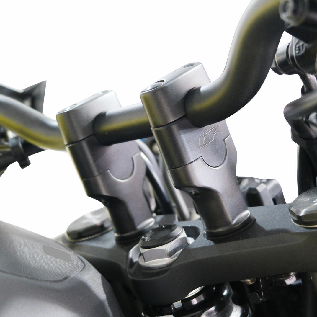 GP Kompozit Honda CB750 Hornet 2023-2026 Uyumlu Gidon Yükseltme Siyah - 4