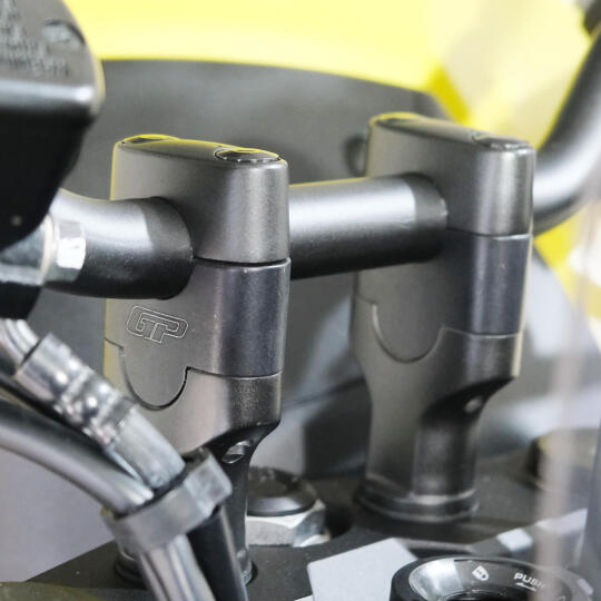 GP Kompozit Honda CB750 Hornet 2023-2026 Uyumlu Gidon Yükseltme Siyah - 5