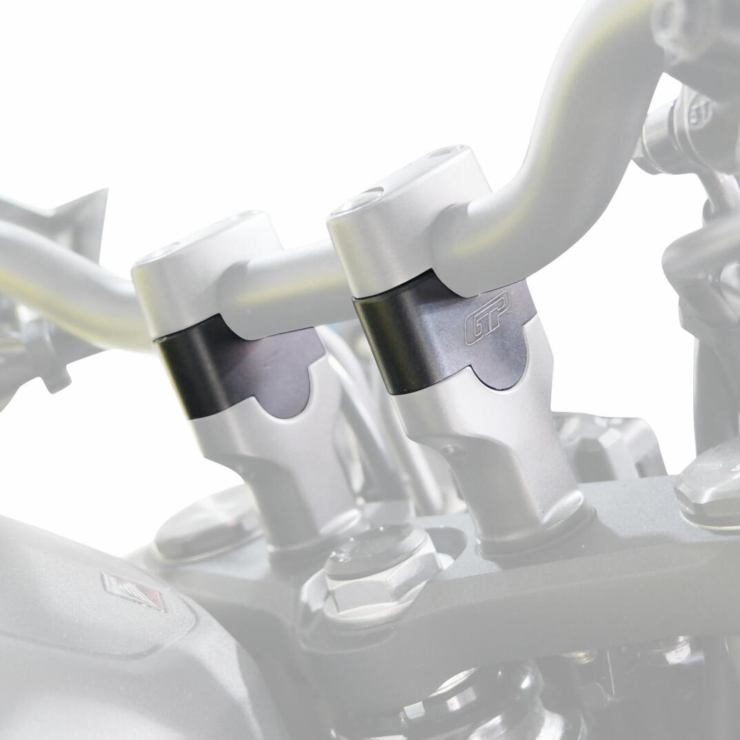 GP Kompozit Honda CB750 Hornet 2023-2026 Uyumlu Gidon Yükseltme Siyah - 6