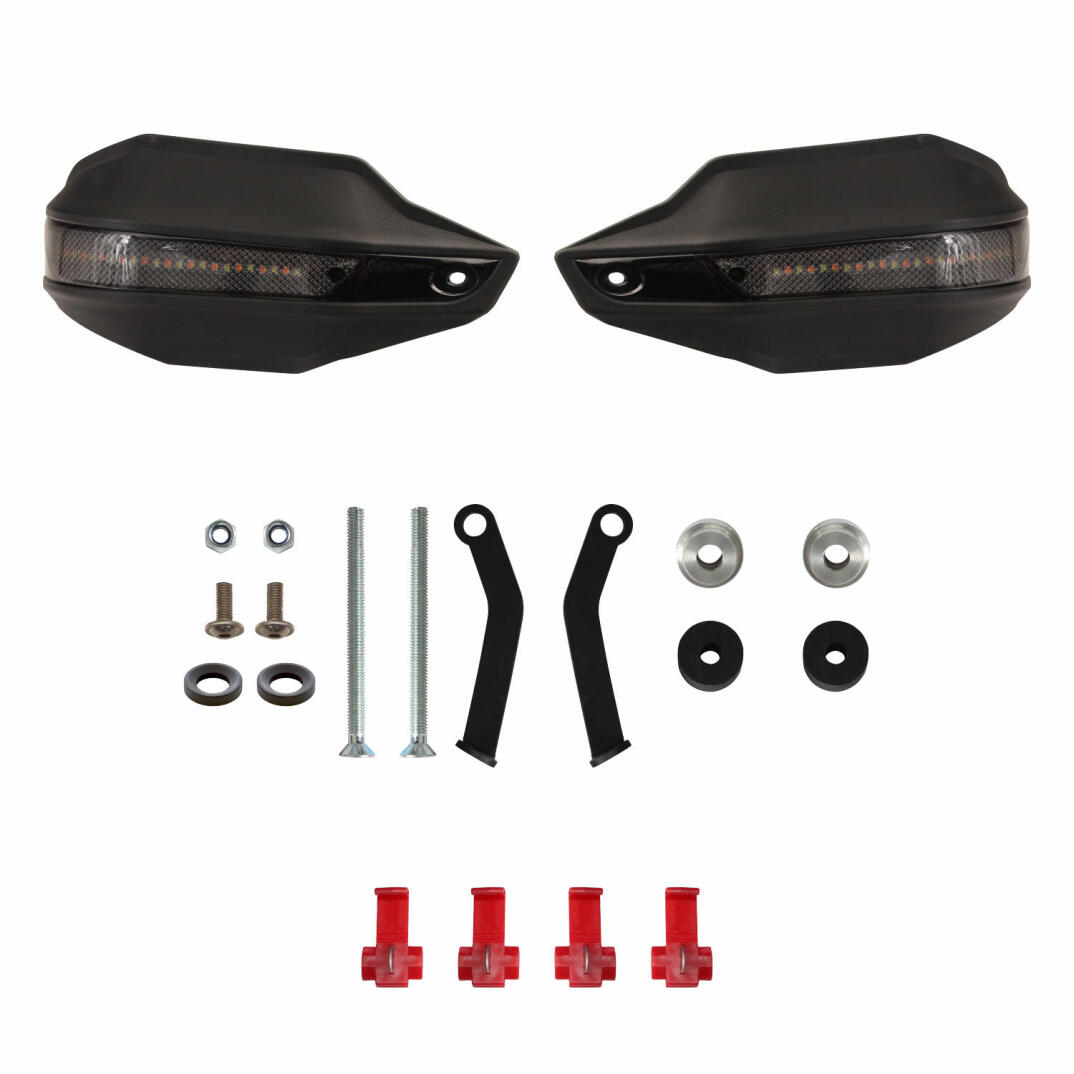 GP Kompozit Honda CB750 Hornet 2023-2026 Uyumlu Led Sinyalli Elcik Koruma Siyah - 6