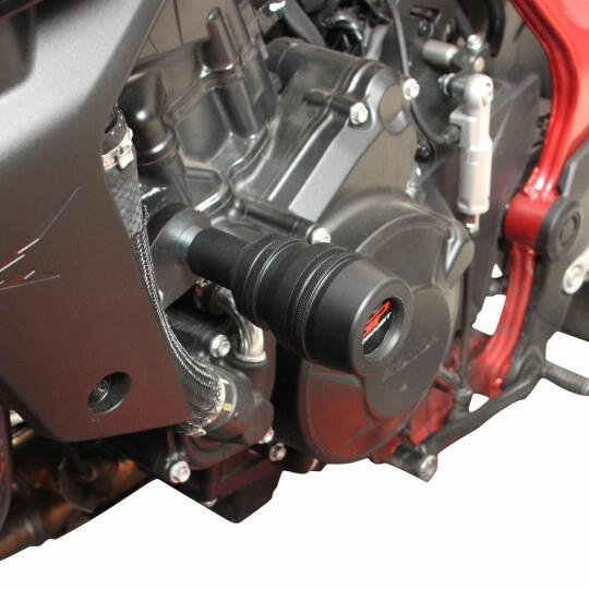 GP Kompozit Honda CB750 Hornet 2023-2026 Uyumlu Motor Koruma Takozu Siyah (1)
