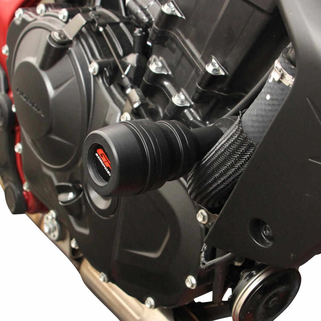 GP Kompozit Honda CB750 Hornet 2023-2026 Uyumlu Motor Koruma Takozu Siyah - 5