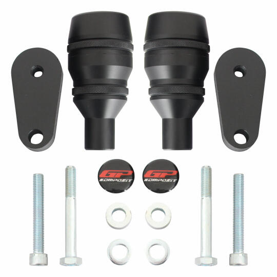GP Kompozit Honda CB750 Hornet 2023-2026 Uyumlu Motor Koruma Takozu Siyah - 7