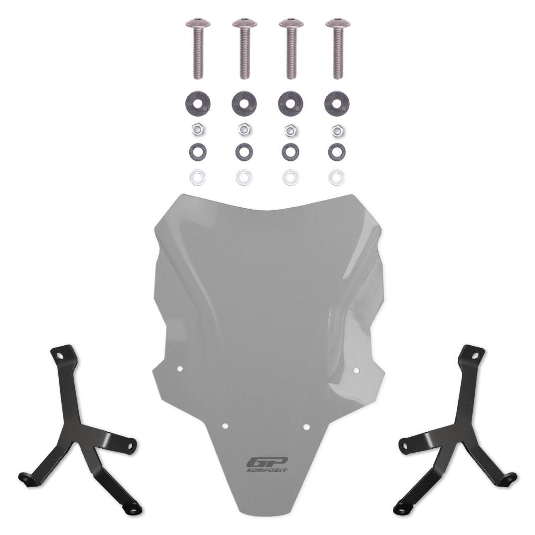 GP Kompozit Honda CB750 Hornet 2025-2026 Uyumlu Ön Cam Füme - 4