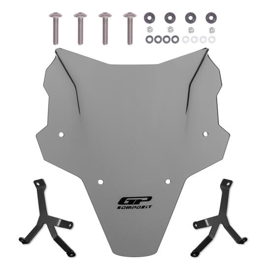 GP Kompozit Honda CB750 Hornet 2025-2026 Uyumlu Ön Cam Gri - 5