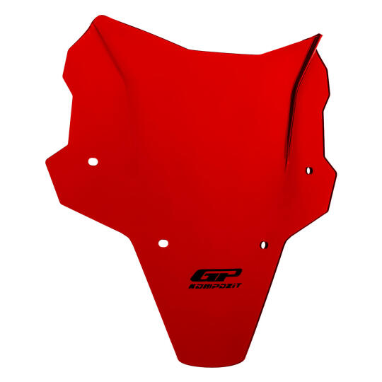 GP Kompozit Honda CB750 Hornet 2025-2026 Uyumlu Ön Cam Kırmızı - 3