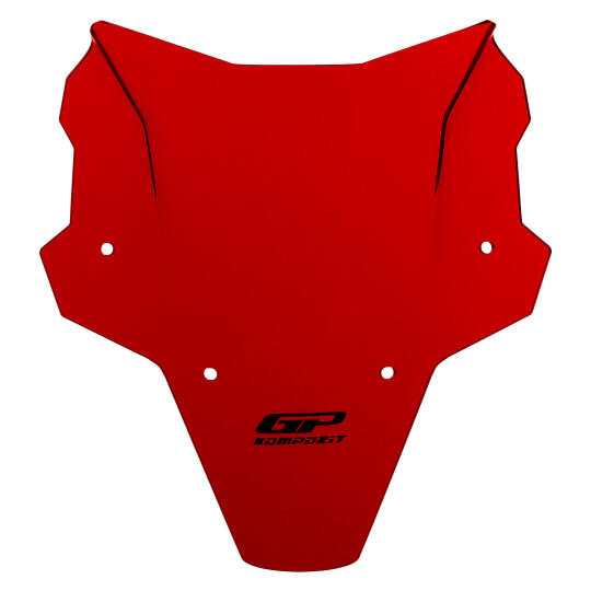 GP Kompozit Honda CB750 Hornet 2025-2026 Uyumlu Ön Cam Kırmızı - 4