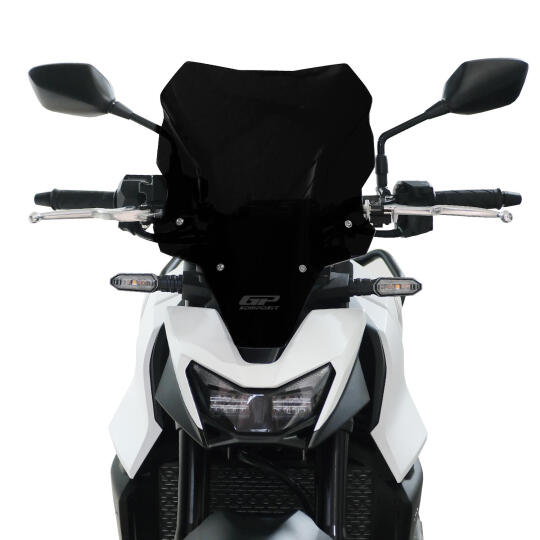 GP Kompozit Honda CB750 Hornet 2025-2026 Uyumlu Ön Cam Siyah (1)