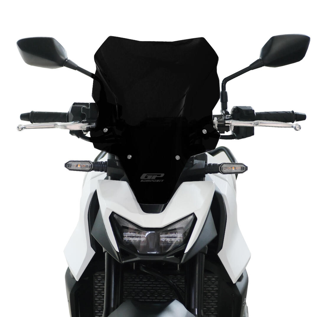 GP Kompozit Honda CB750 Hornet 2025-2026 Uyumlu Ön Cam Siyah - 2
