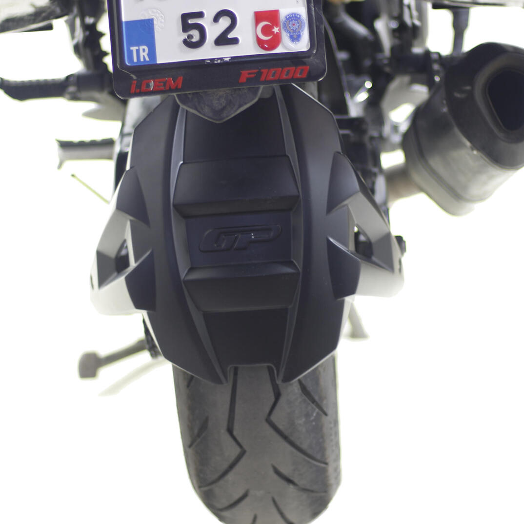 GP Kompozit Honda CBF1000 2010-2017 Uyumlu Arka Çamur Sıyırıcı Siyah - 3
