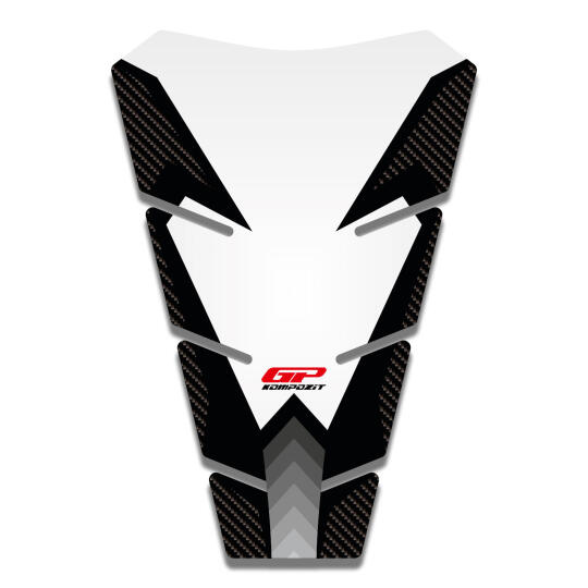 GP Kompozit Honda CBR Universal Uyumlu Tank Pad Beyaz