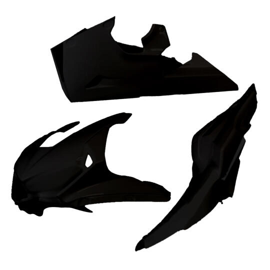 GP Kompozit Honda CBR1000RR 2008-2012 Uyumlu Yarış Grenajı Siyah