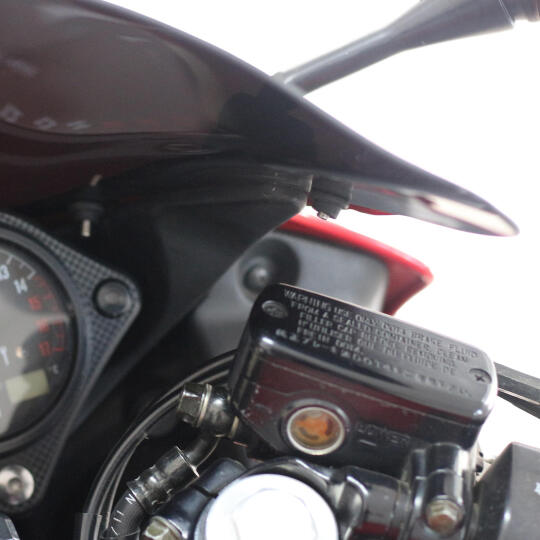 GP Kompozit Honda CBR600F 2005-2008 Uyumlu Ön Cam Füme - 5