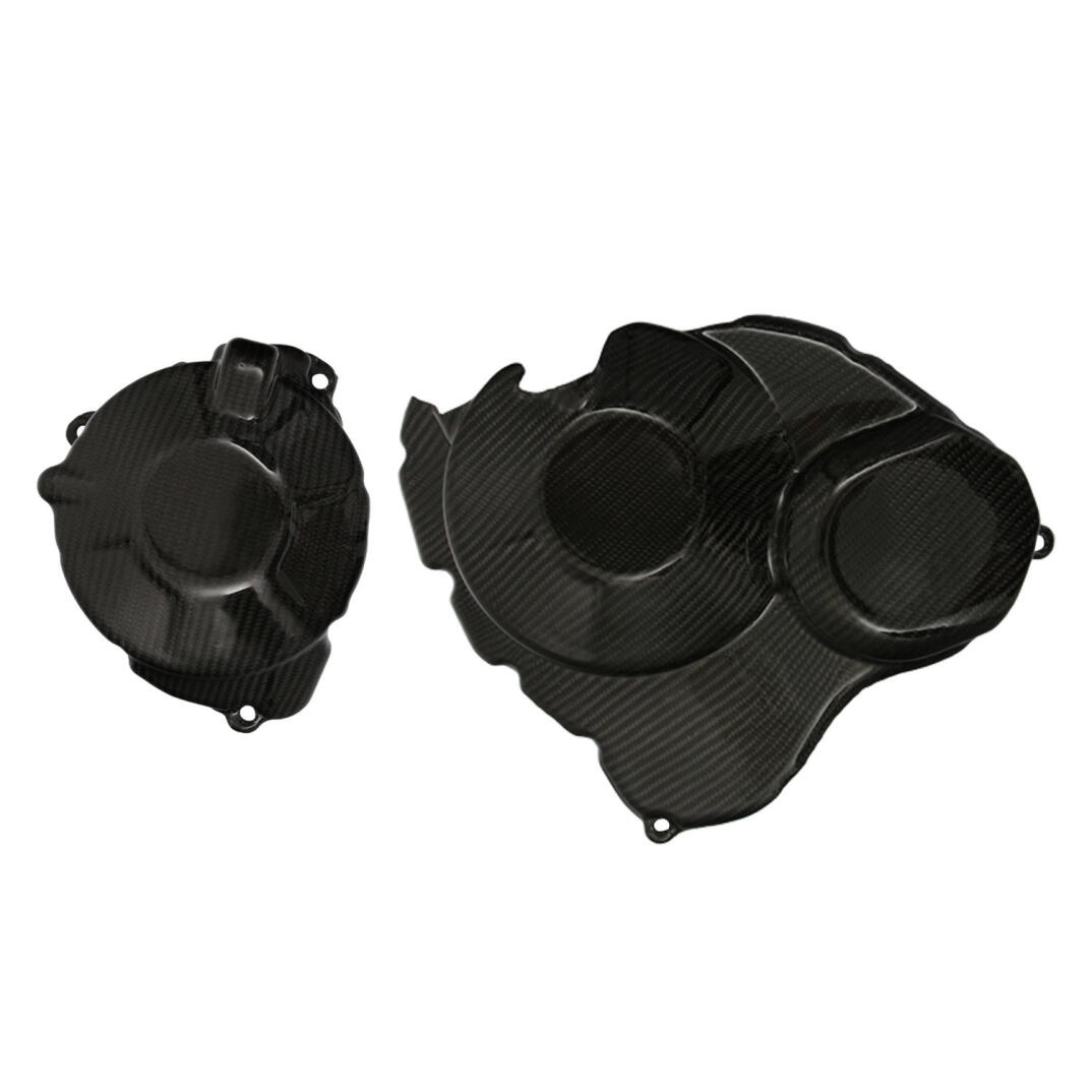 GP Kompozit Honda CBR600RR 2003-2006 Uyumlu Debriyaj ve Alternatör Koruma Kapağı Karbon Fiber - 1