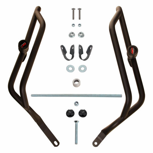 GP Kompozit Honda CL 250 2023-2025 / E-CLUTCH Uyumlu Motor Koruma Demiri Siyah - 7