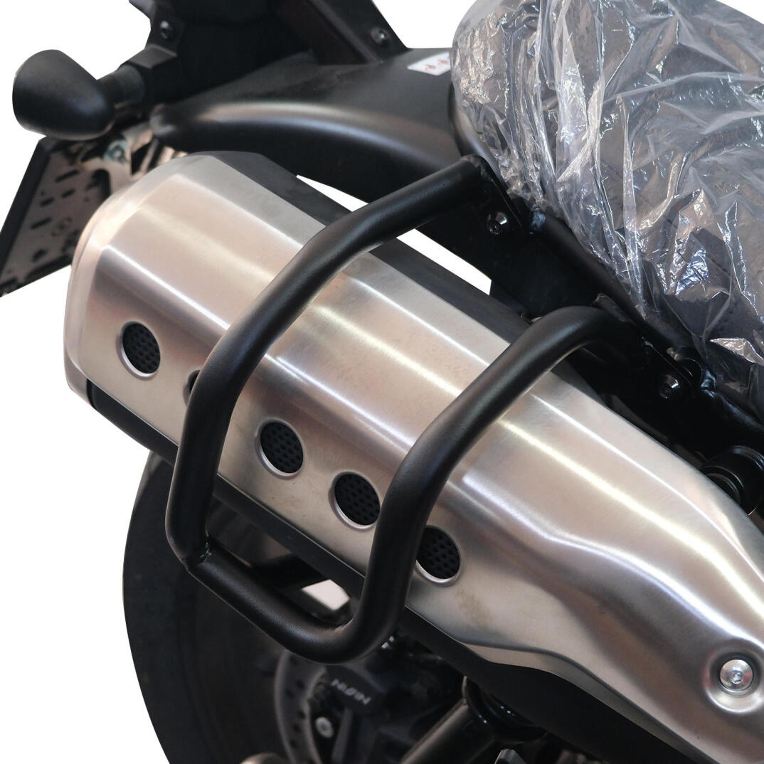 GP Kompozit Honda CL 250 2023-2025 Uyumlu Egzoz Koruma Demiri Siyah - 5