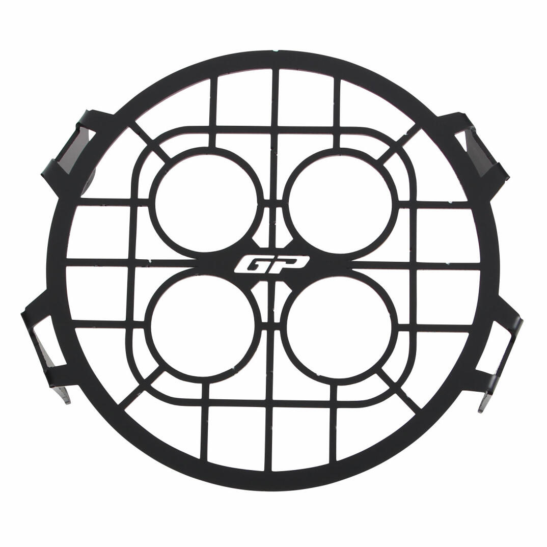 GP Kompozit Honda CL 250 2023-2025 Uyumlu Far Koruma Siyah - 1