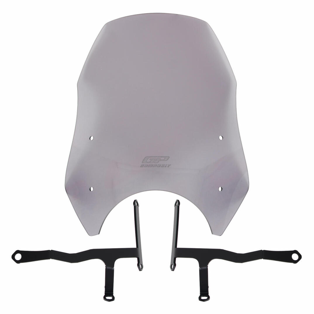GP Kompozit Honda CL 250 2023-2025 Uyumlu Ön Cam Füme - 1