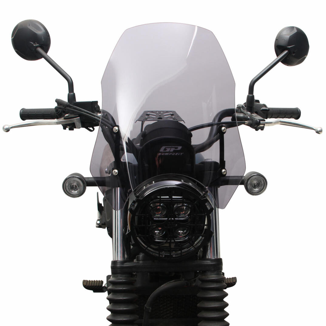 GP Kompozit Honda CL 250 2023-2025 Uyumlu Ön Cam Şeffaf - 2