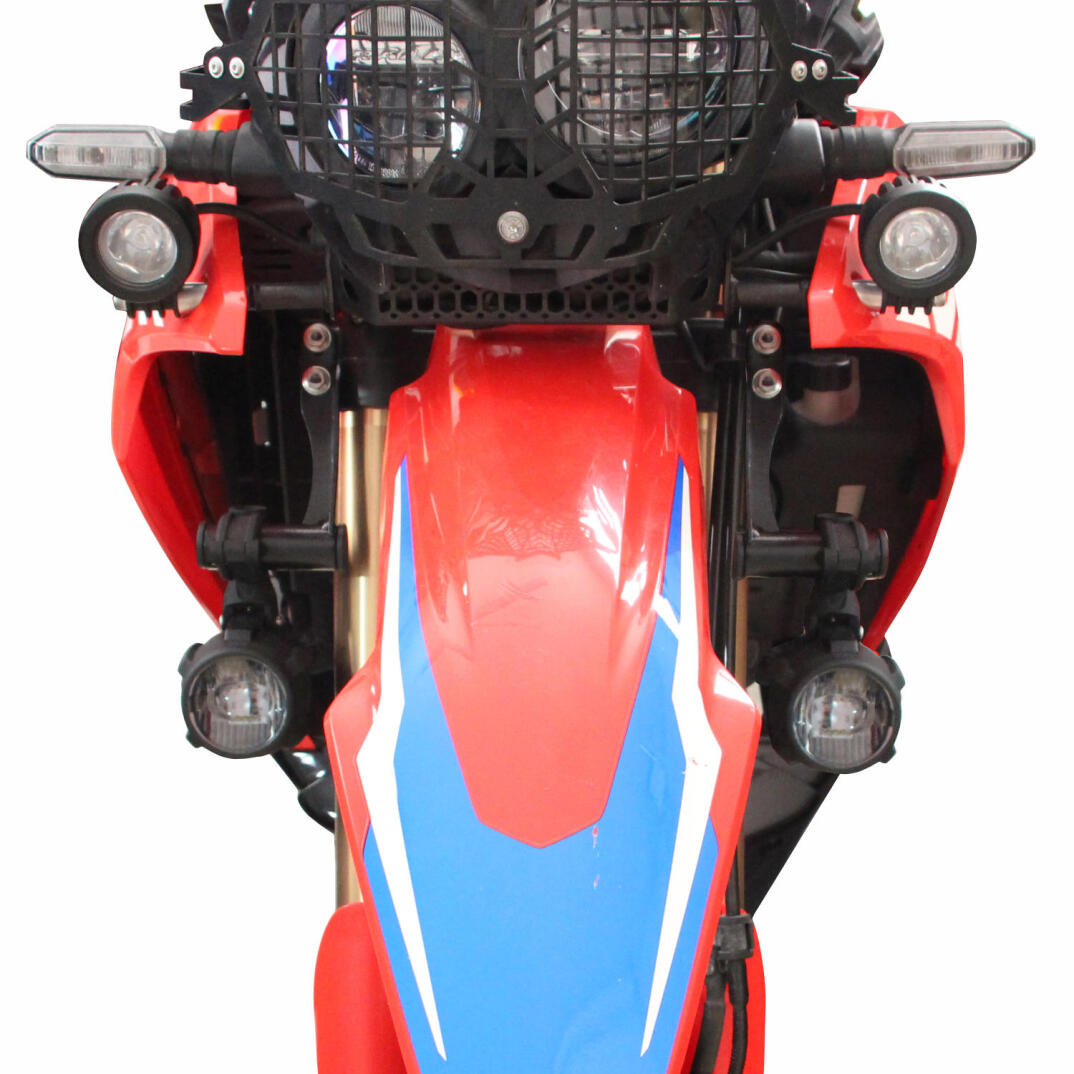 GP Kompozit Honda CRF250 / CRF300 Rally 2013-2025 Uyumlu Sis Farı Bağlantı Aksesuarı Siyah - 3
