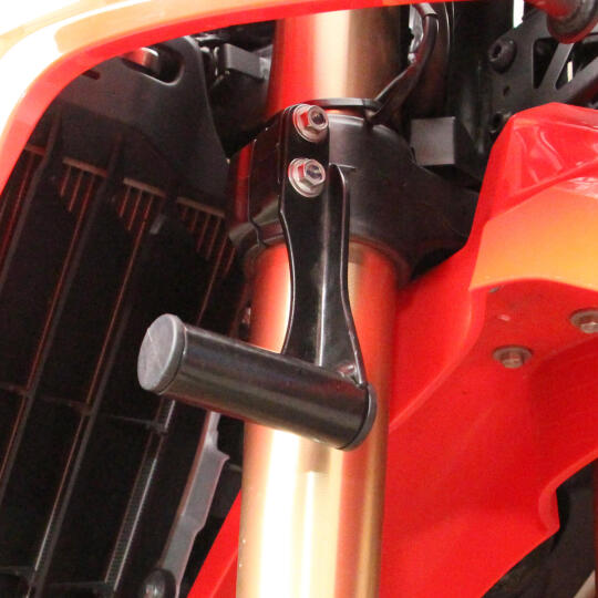 GP Kompozit Honda CRF250 / CRF300 Rally 2013-2025 Uyumlu Sis Farı Bağlantı Aksesuarı Siyah - 4