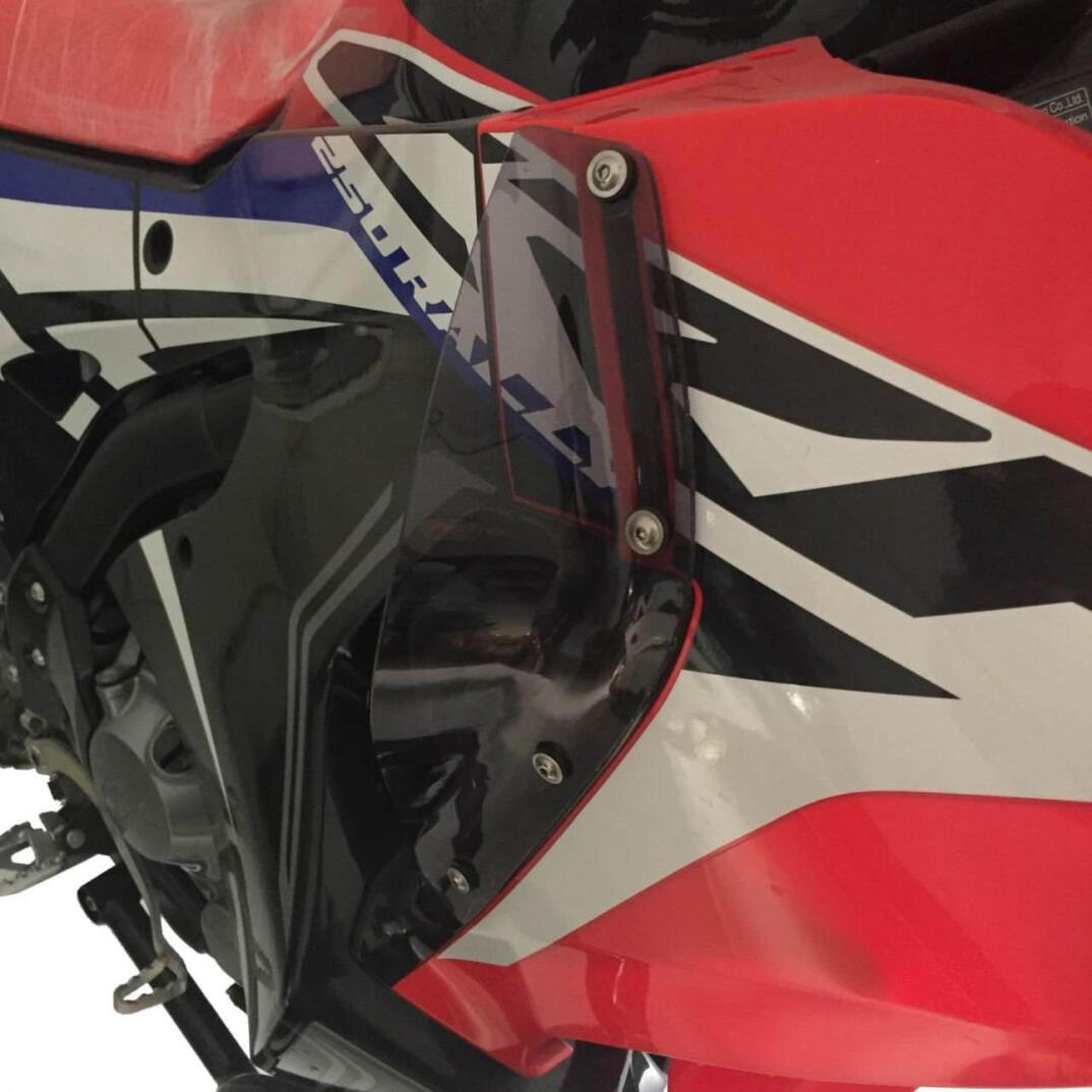 GP Kompozit Honda CRF250 Rally 2017-2020 Uyumlu Bacak Koruma Siyah - 3