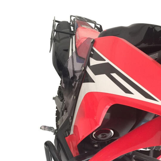 GP Kompozit Honda CRF250 Rally 2017-2020 Uyumlu Bacak Koruma Siyah - 4