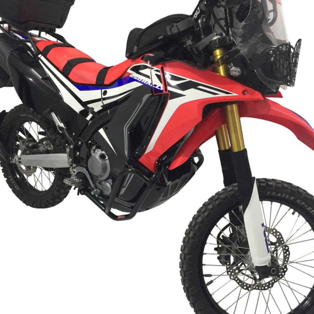 GP Kompozit Honda CRF250 Rally 2017-2020 Uyumlu Motor Koruma Demiri Siyah - 5