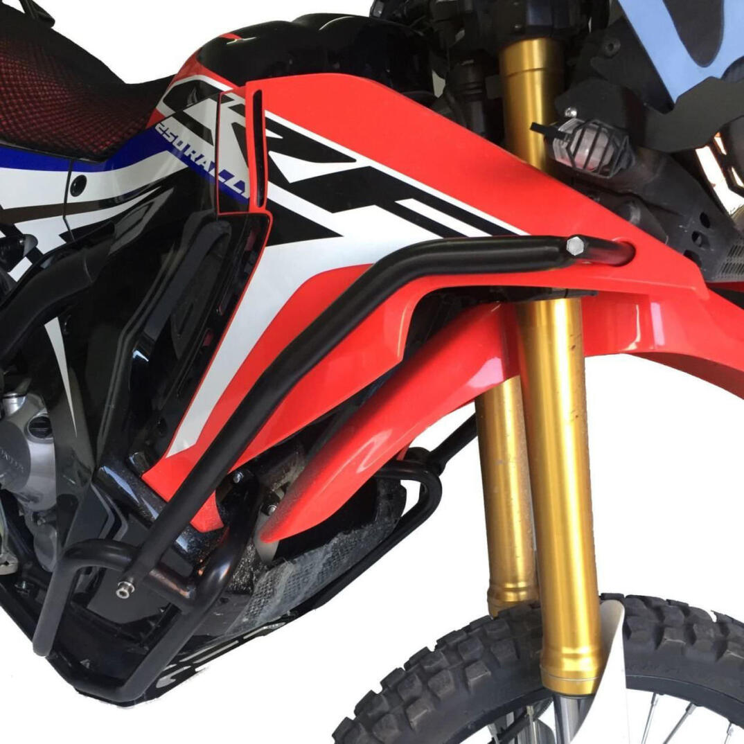 GP Kompozit Honda CRF250 Rally 2017-2020 Uyumlu Motor Koruma Demiri Üst Kısım Siyah - 3