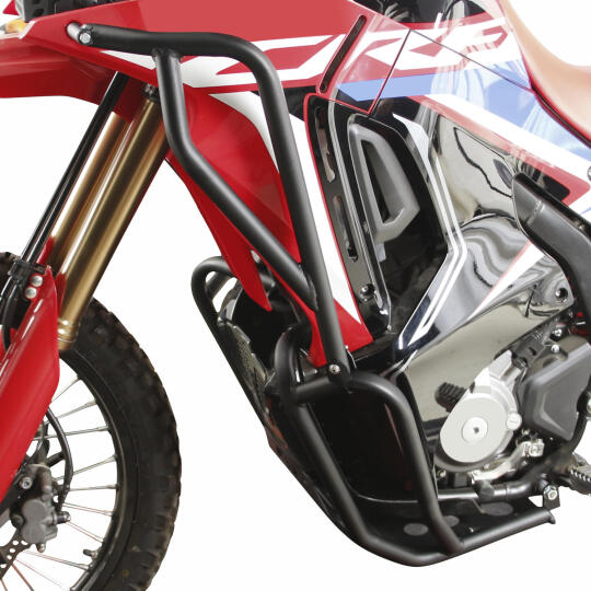 GP Kompozit Honda CRF250 Rally 2023-2026 Uyumlu Motor Koruma Demiri Seti Siyah - 3