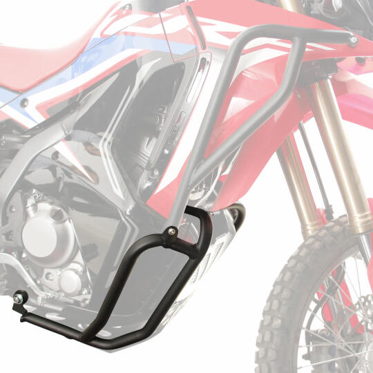 GP Kompozit Honda CRF250 Rally 2023-2026 Uyumlu Motor Koruma Demiri Siyah - 3