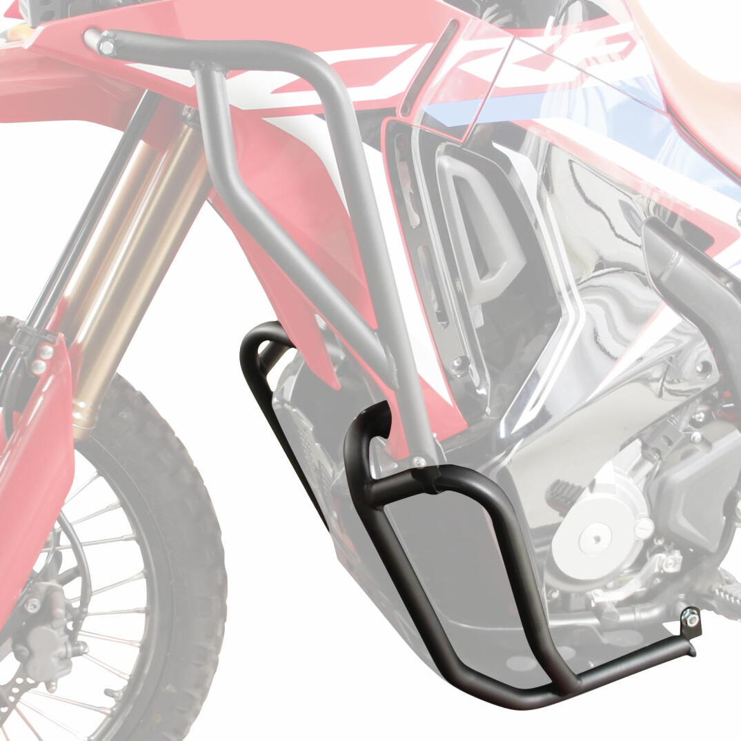 GP Kompozit Honda CRF250 Rally 2023-2026 Uyumlu Motor Koruma Demiri Siyah - 4