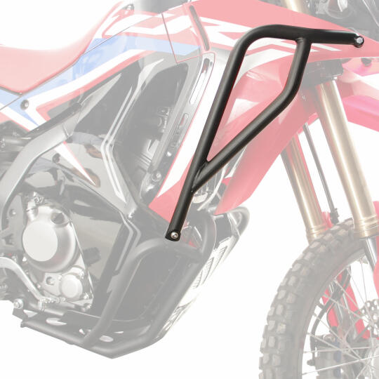 GP Kompozit Honda CRF250 Rally 2023-2026 Uyumlu Motor Koruma Demiri Üst Kısım Siyah - 3