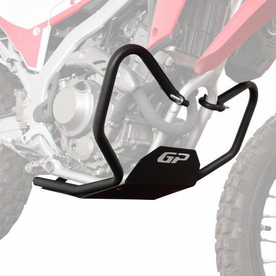 GP Kompozit Honda CRF250L 2013-2025 Uyumlu Karter ve Motor Koruma Demiri Siyah - 3